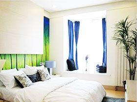 臥室空間巧布置 綠植裝點妙空間