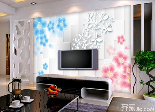 客厅电视背景墙现代简约效果图  让你的客厅与众不同