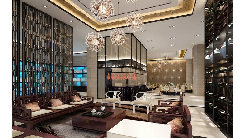 海鲜市场装修效果图_海鲜饭店效果图_海鲜市场效果图(4)