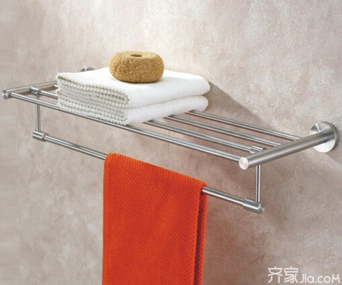 不锈钢毛巾架安装 安装就是这么简单