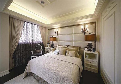 床头软包背景墙装修效果图 床头软包提升家居气质