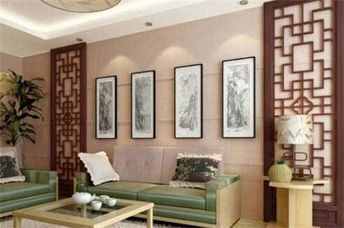 中式家装客厅效果图 中式混搭时尚复古两不误