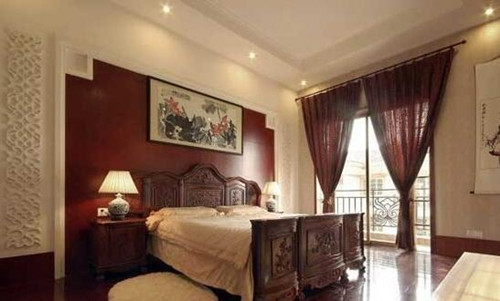 古典卧室装修效果图  典雅优美的古典卧室设计