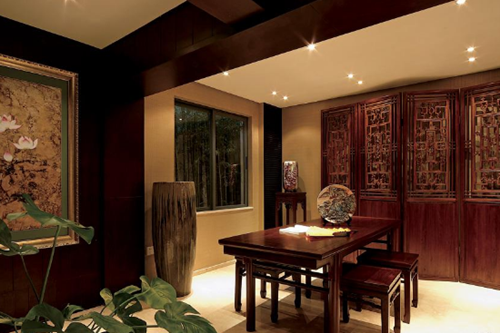 中式别墅装修效果图 中式别墅室内设计享受经典