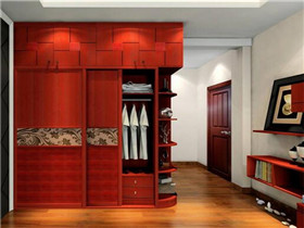 中式衣柜效果图 让中式衣柜点亮你的卧室