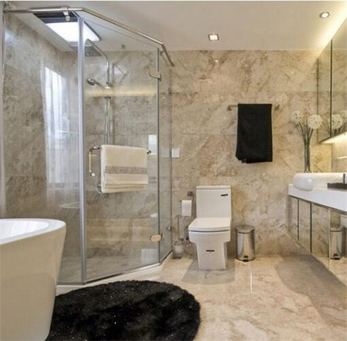 淋浴房效果图 优雅淋浴房给让沐浴更舒适