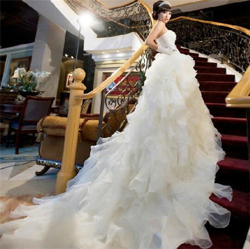 新娘婚纱礼服立体形_新娘韩式婚纱礼服, 展现唯美新娘(3)