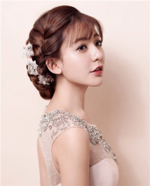 新娘经典韩式发型100例 如何轻松打造韩式新娘造型_新娘造型_婚庆百科_齐家网