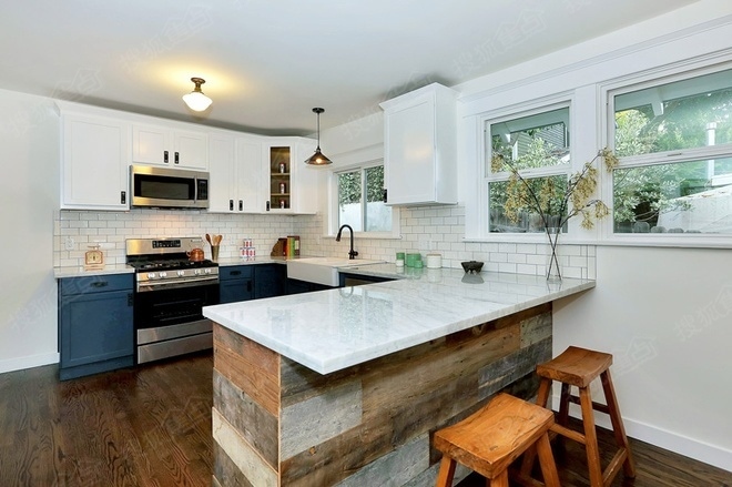 开放厨房装修效果图 让家中温馨感爆棚的设计