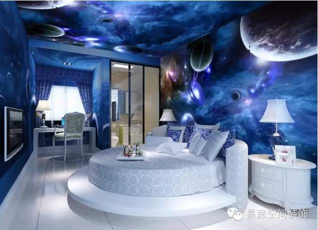 把房间装饰成科幻片,每天太空漫步不是梦【易居空间
