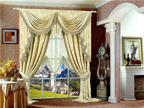 欧式风格窗帘颜色搭配有技巧 欧式风格窗帘图片欣赏