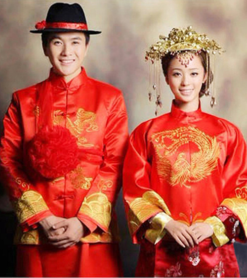 中式结婚礼服女装图片 中式婚礼新娘穿什么_婚