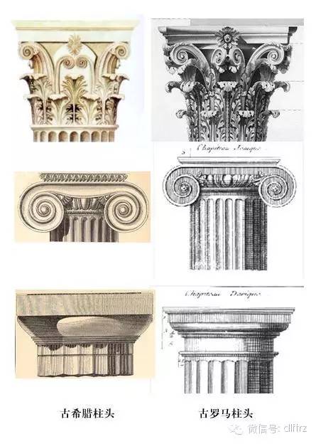 到了古罗马时期,罗马人将柱式做了细化,并增加了两种柱式,分别为:塔斯