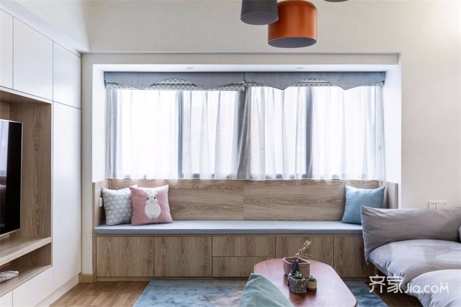 飘窗设计书桌书柜一体效果图 24133601.jpg