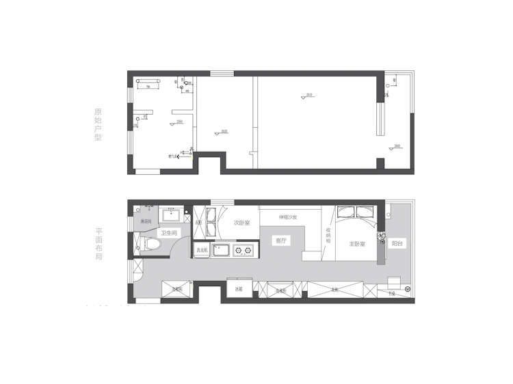 10万30平米日式两房装修效果图,房屋改造温暖家园全图