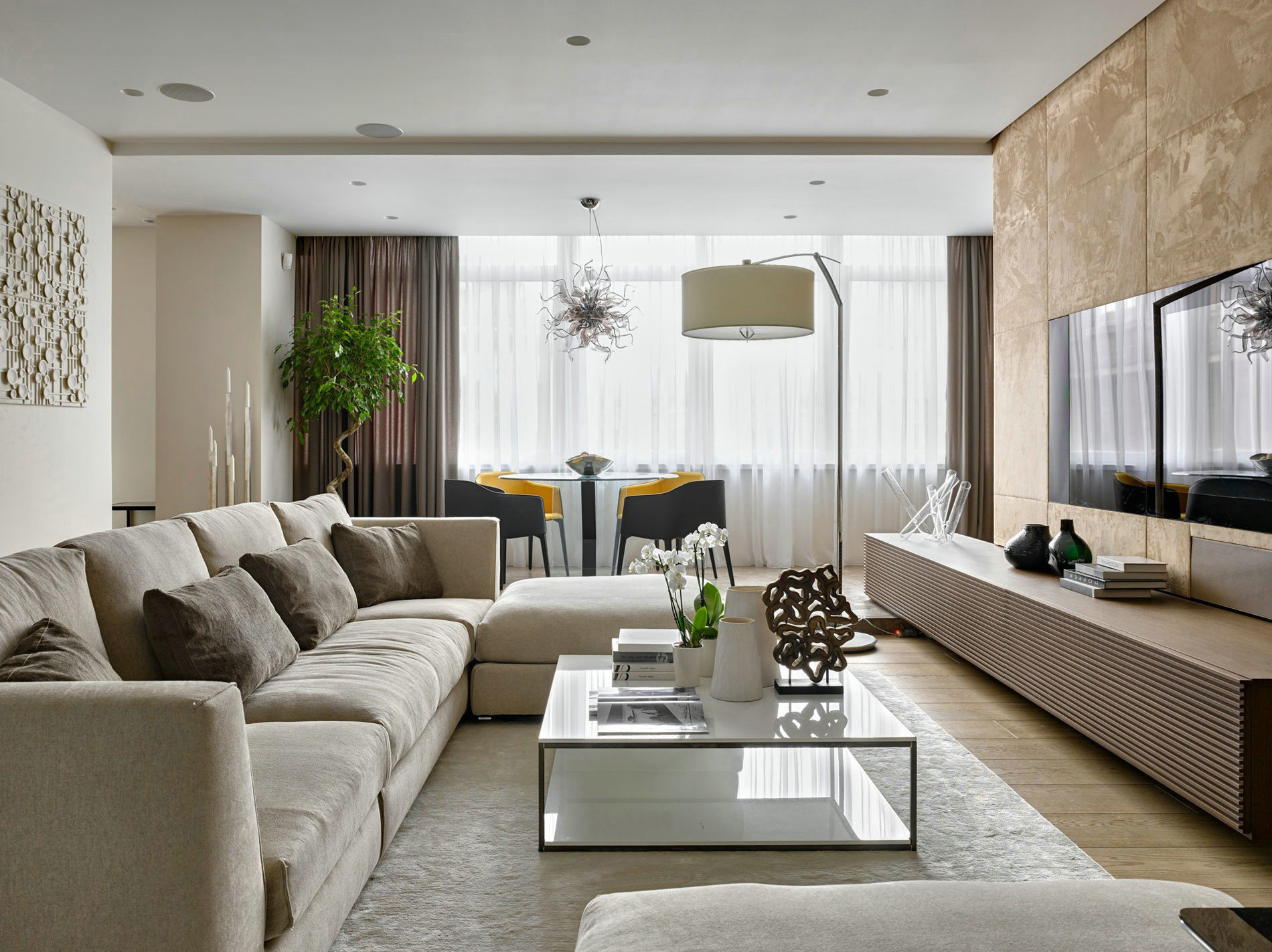 现代简约风格,公寓装修,70平米装修,10-15万装修,沙发