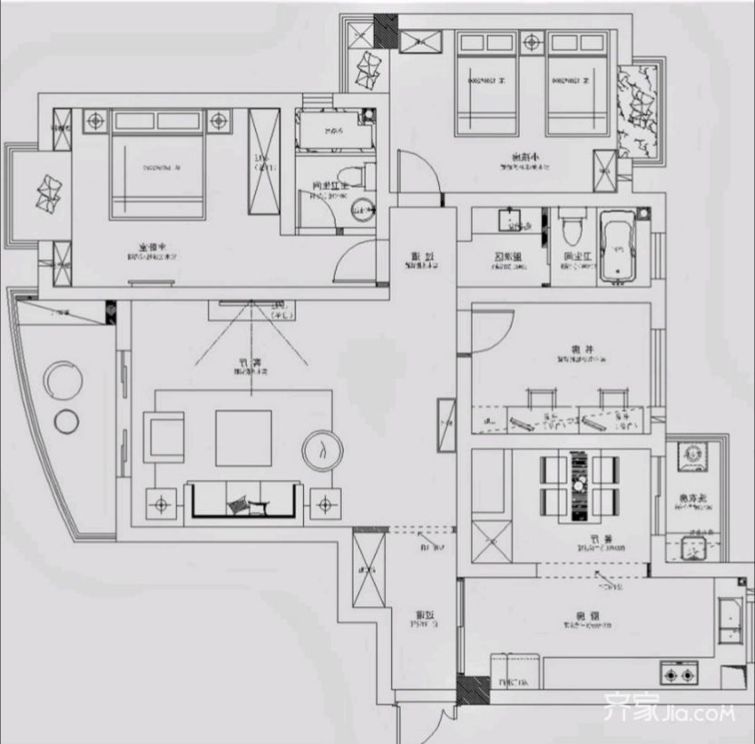 全屋户型图