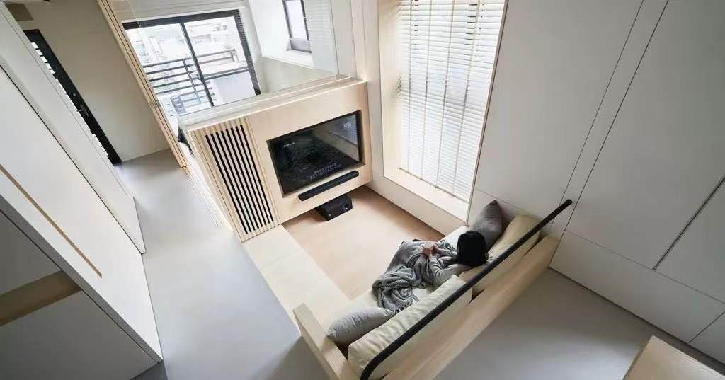 9万53平米日式小户型/一房装修效果图,简约装修案例图