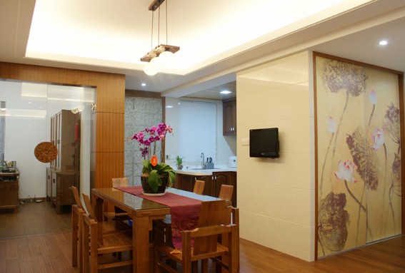 餐厅,中式,黄色