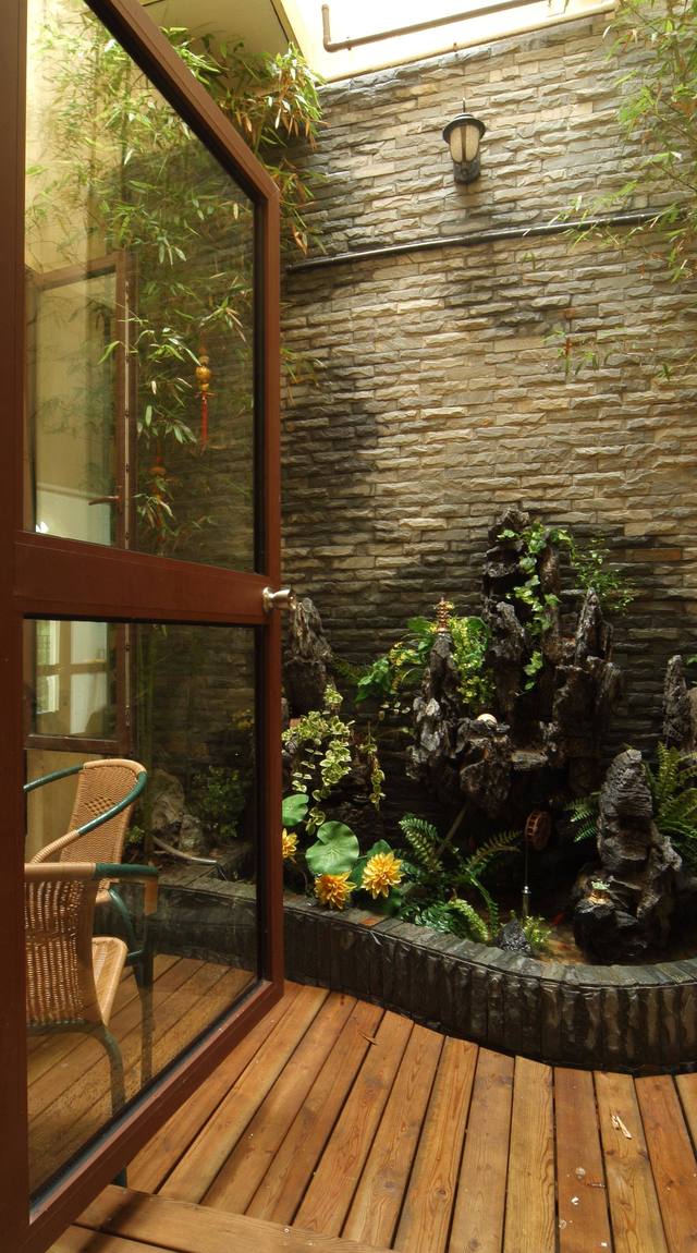精美复古美式家居室内小花园欣赏