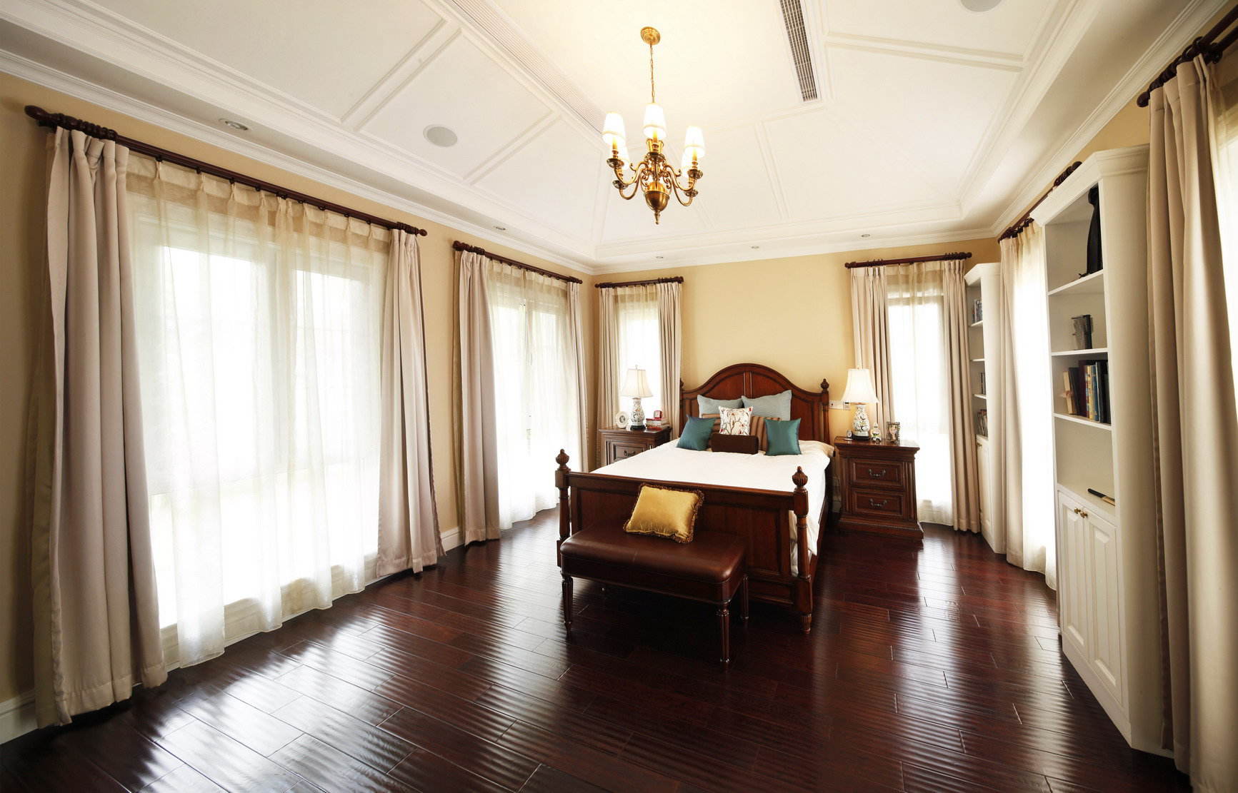 古典美式风格卧室家装设计