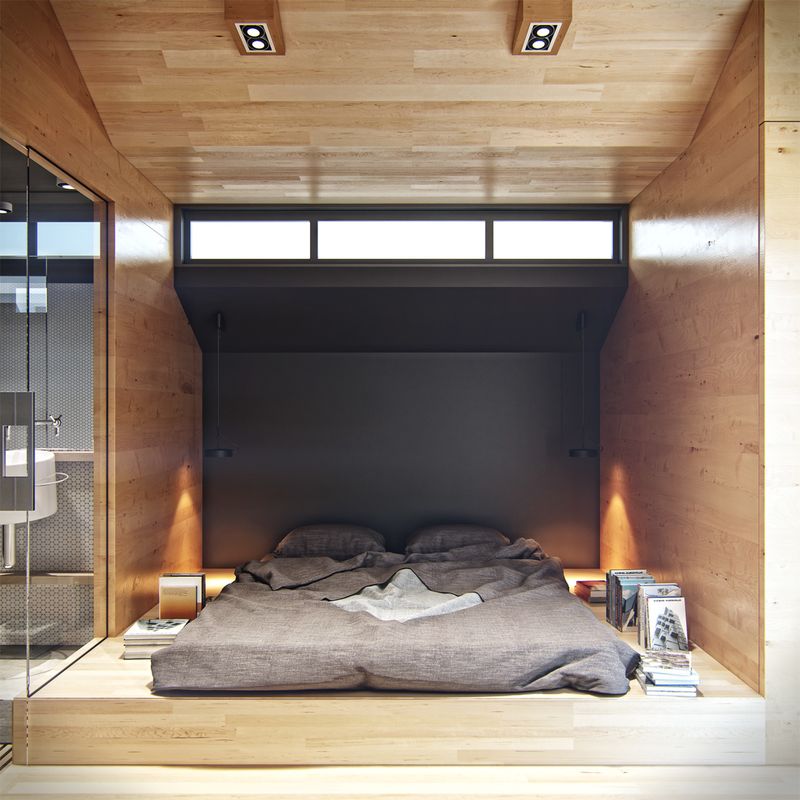 北欧风格卧室混搭个性不锈钢背景装修图片