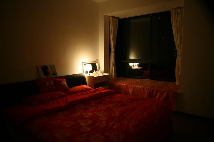房间夜灯真实图片图片