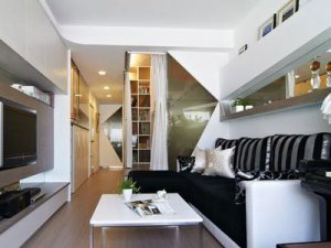 40平规划三卧室 重叠手法空间大利用