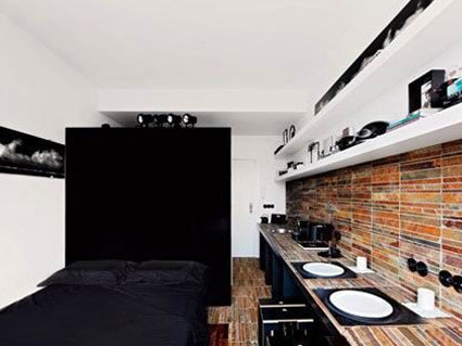 挑战极限 15平米小户型改造单身公寓