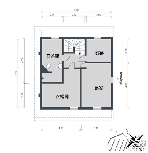 蜜糖公寓 130平极致复式体验