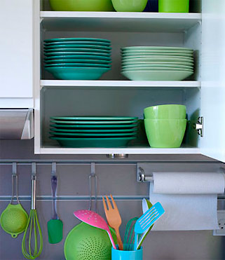 厨房“色不戒” 4种色彩厨房装扮方案