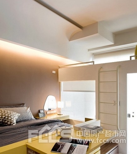 26平直通设计 现代极简淡雅绝美小户型公寓