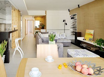 流行风格设计 简约单身公寓