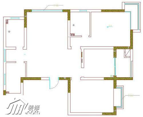 因爱而暖 113平简约宜家风省钱婚房 