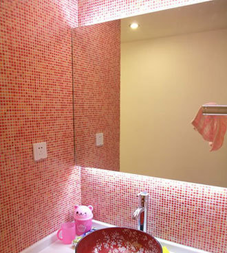 全包四万元装30平米温馨一居室(组图) 浴室干区