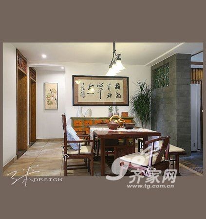 130平米儒雅中式家居 18图尽显古韵之美
