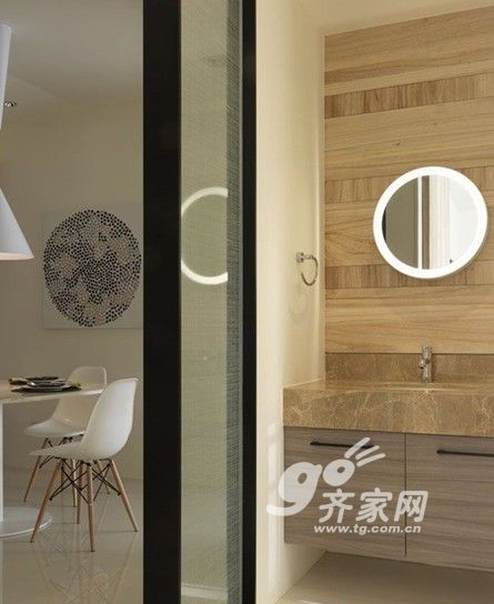 实木元素 台湾设计师倾心打造100平美居