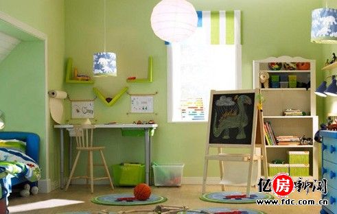 包罗万象的设计 色彩绚烂的快乐儿童房