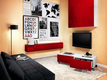 调味客厅 15款风格迥异电视背景墙