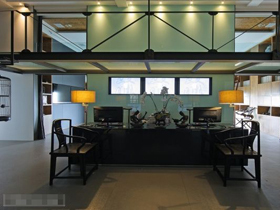 复式办公设计 优雅140平空间设计