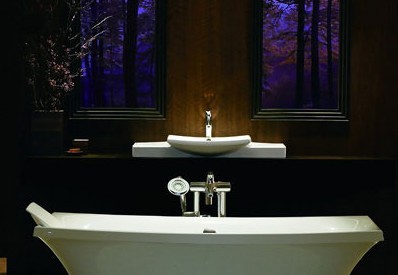 卫生间设计	4款独立浴缸360度恋上卫浴