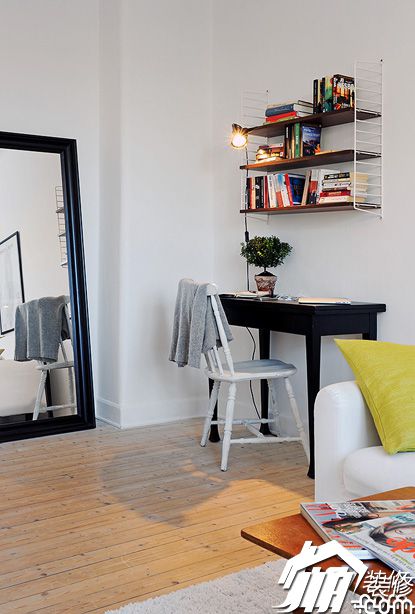 36平单身公寓 精巧设计让空间美不胜收