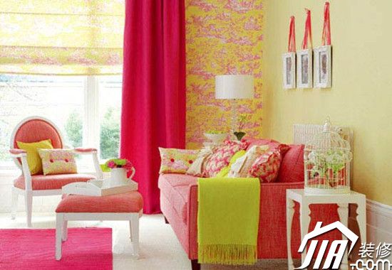 家居色彩搭配 20款风格迥异客厅设计