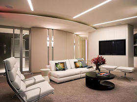 个性房型纯白装 现代简约二居室