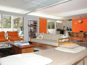 别墅装修玩色彩 活泼橙色让空间出挑