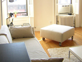 纯洁米白色公寓 清新优雅用舒适说话