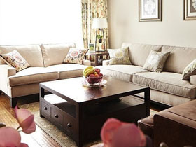 布艺沙发舒适窝 美式尊贵家居设计