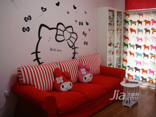 二手房惊变甜蜜小屋 满屋秀Hello kitty0
