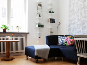 小户型旧屋改造 北欧风格 48平精致实用公寓