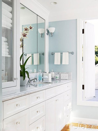 7种清爽卫浴收纳方法 适合简约型卫生间